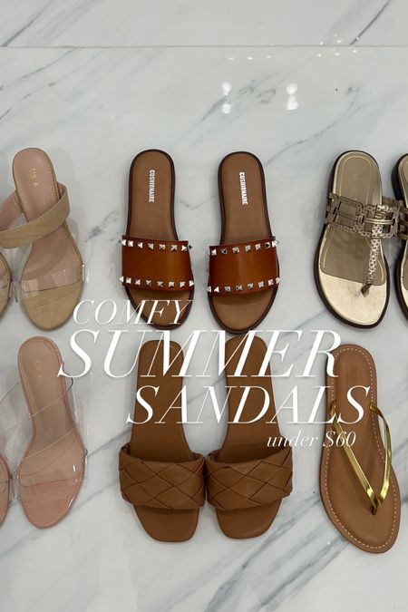 Comfy summer sandals under $60 

#LTKFindsUnder100 #LTKSaleAlert #LTKFindsUnder50