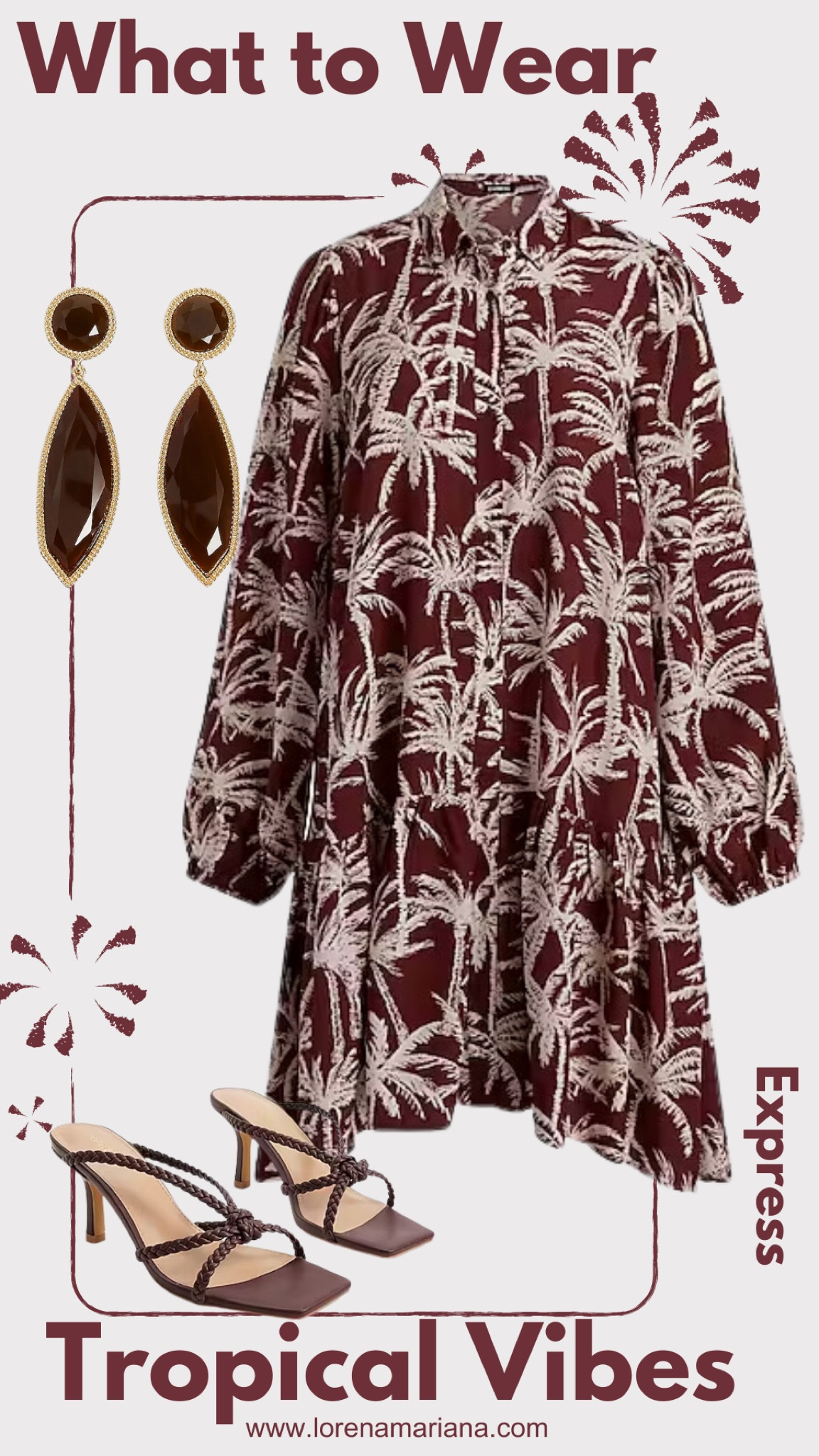 Tropical Vibes 🏝️
Feel confident and power with this outfit 






Express | Tropical | Elegant | High heels | Long Sleeve | Accessories | Palm Tree | Vacation | Cocktail | Dress | New Collection | Spring | Summer | Fashion | What to wear | Affordable | Inspo | Design | LTK Find 

#LTKstyletip #LTKwedding #LTKsalealert