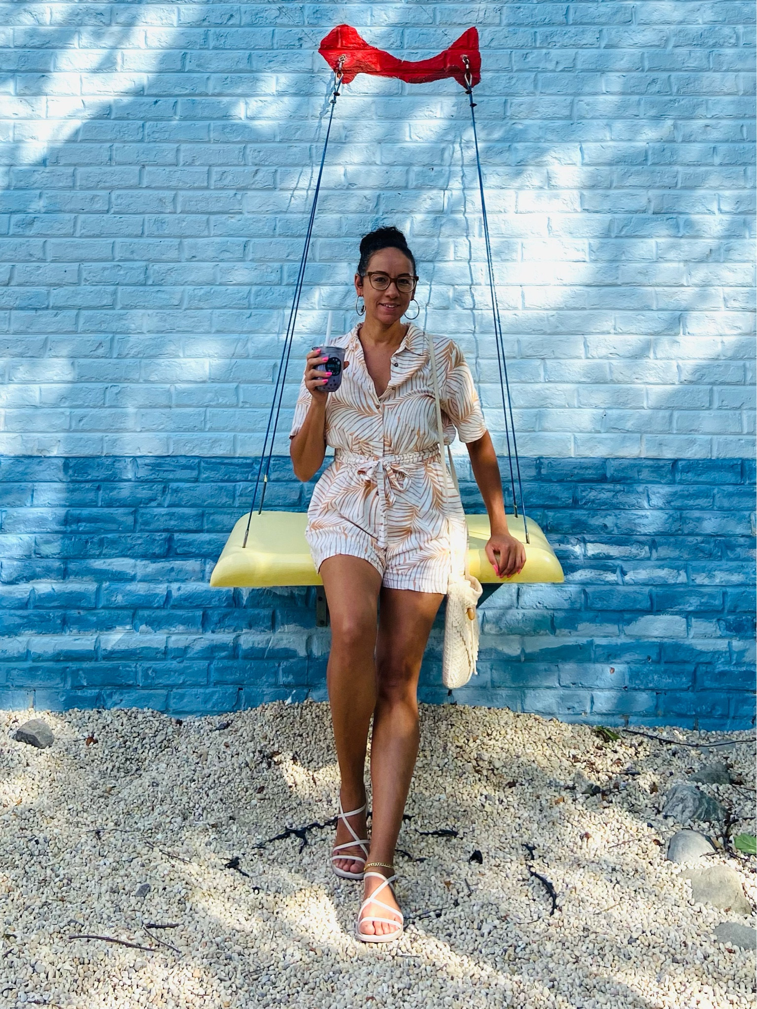 Enjoying the last few weeks of summer. Sandals and a romper are my go to. Size up in the sandals 1/2 a size. Romper is from Quick Silver, linked a few similar ones.  #rompers #summeroutfit #ootd #beigesandals #stevemadden #mrsjayp 

#LTKunder50 #LTKFind #LTKSeasonal