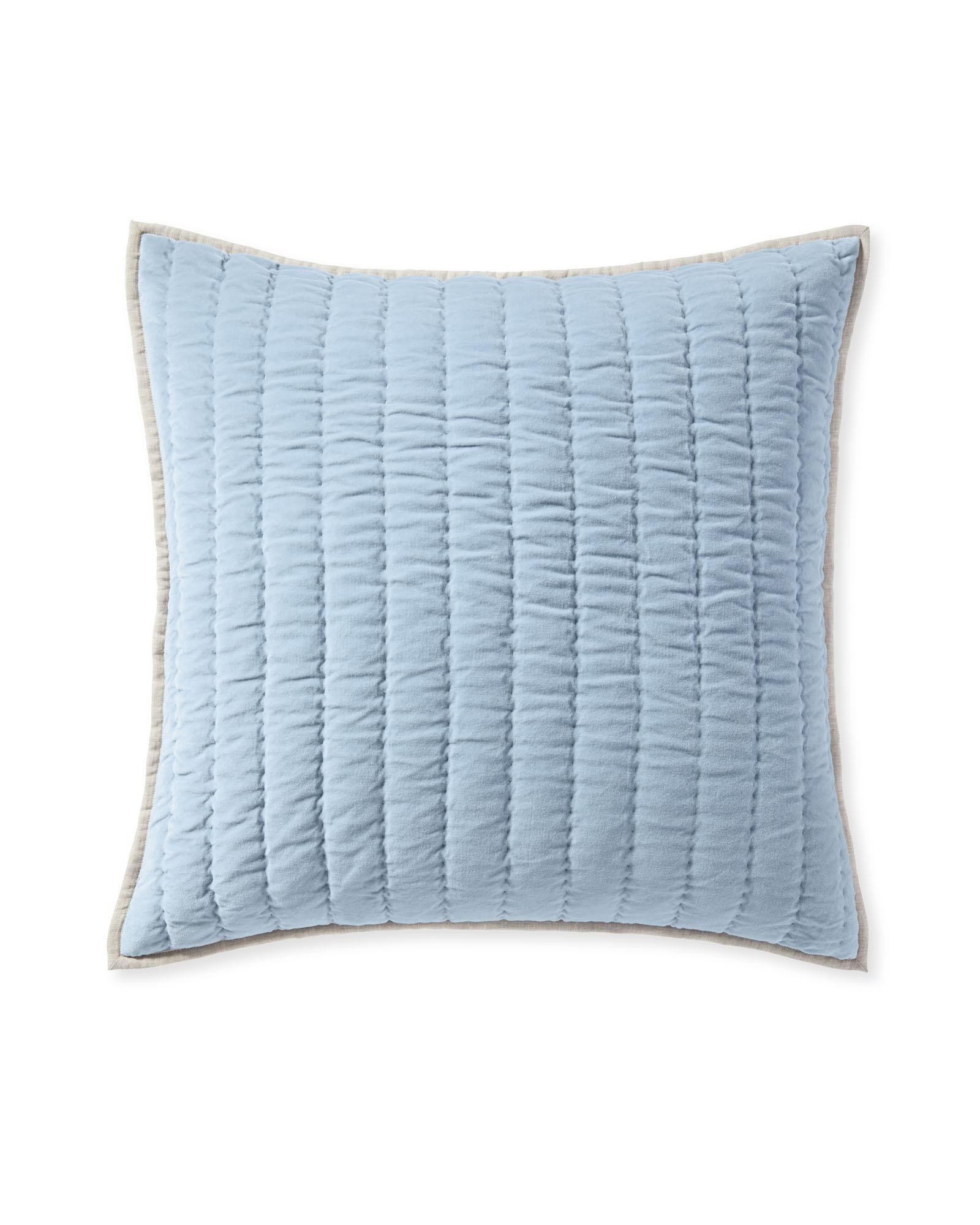 Delwood Velvet Sham | Serena and Lily