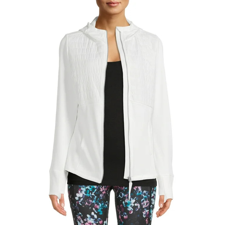Avia Women’s Mixed Media Jacket | Walmart (US)