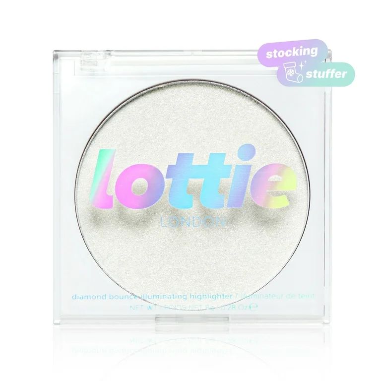 Lottie London Diamond Bounce Highlighter, 100% Vegan, Silver - Walmart.com | Walmart (US)