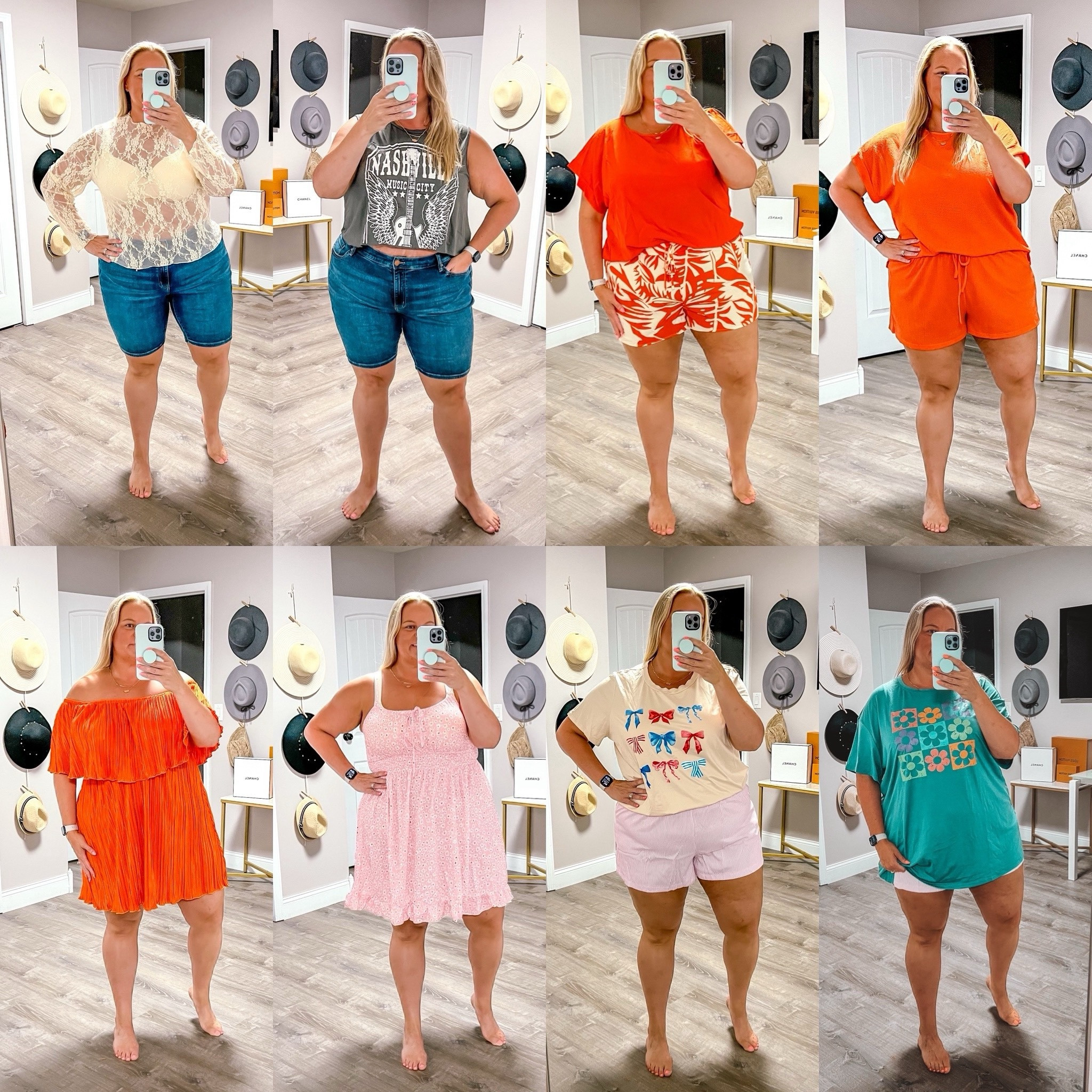 My recent order - so many cute affordable plus size finds. So many cute finds under $20!

Plus size outfit 
Plus size fashion 
Plus size order
Boxer shorts 
Matching set 
Lace shirt 
Cropped shirt 
Oversized graphic tee 
Vacation dress 
Travel outfit 
Shorts
