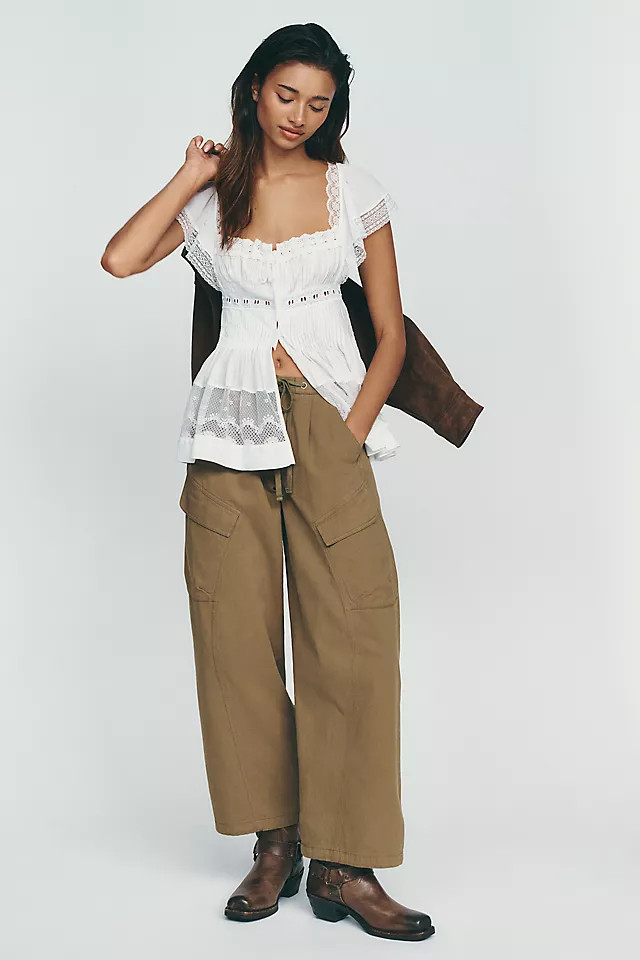 Ridley 100% Cotton Utility Pants | Anthropologie (US)