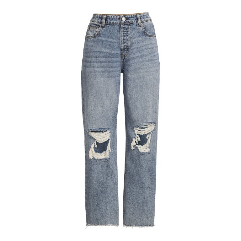 Vanilla Star Juniors' Low Rise Baggy Jeans - Walmart.com | Walmart (US)