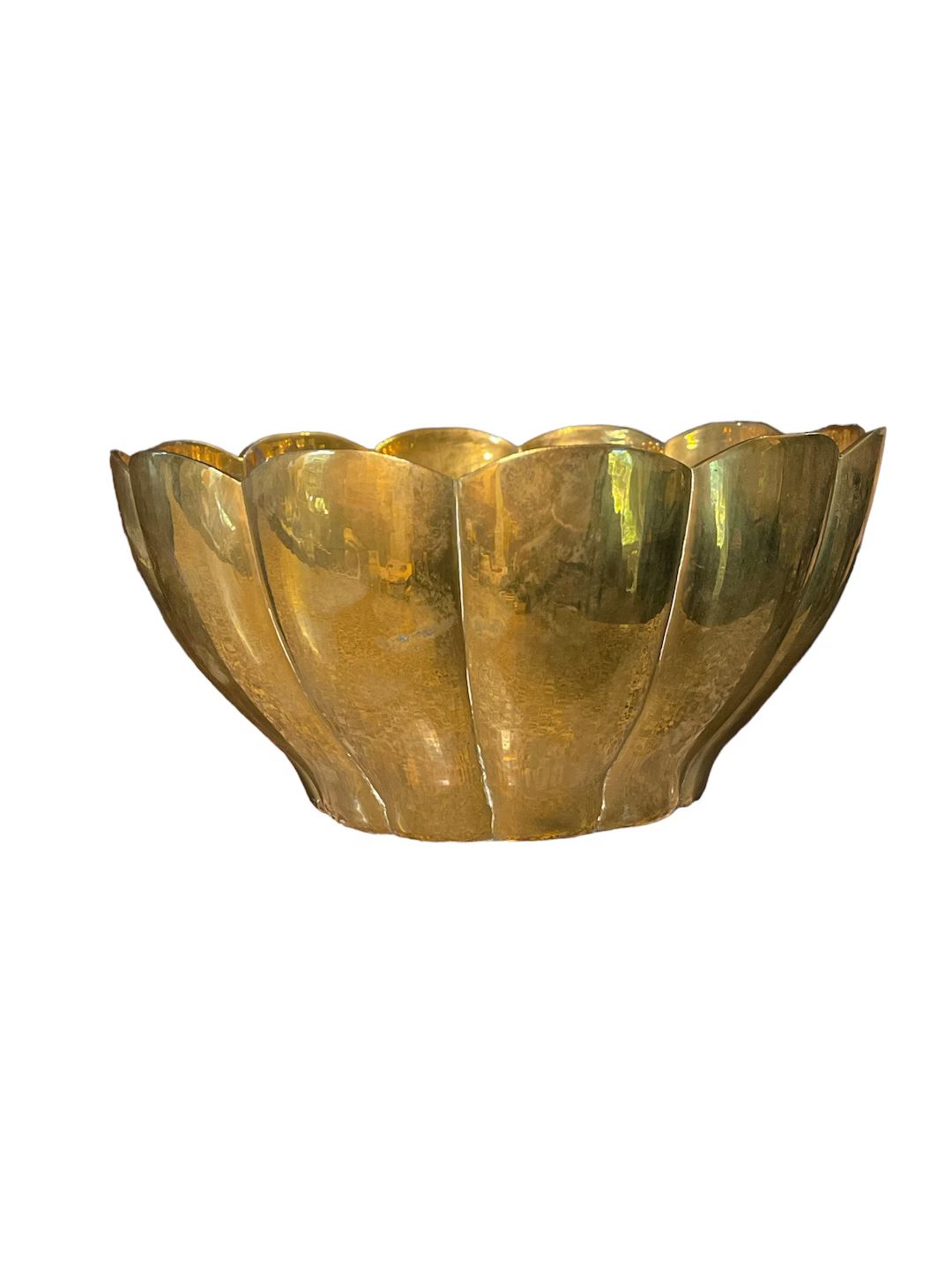Heavy Vintage Brass Bowl/Planter | Etsy (US)