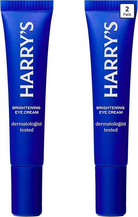 Harry's Brightening Under Eye Cream for Dark Circles, 0.5 Fl Oz, 2 Pack | Amazon (US)