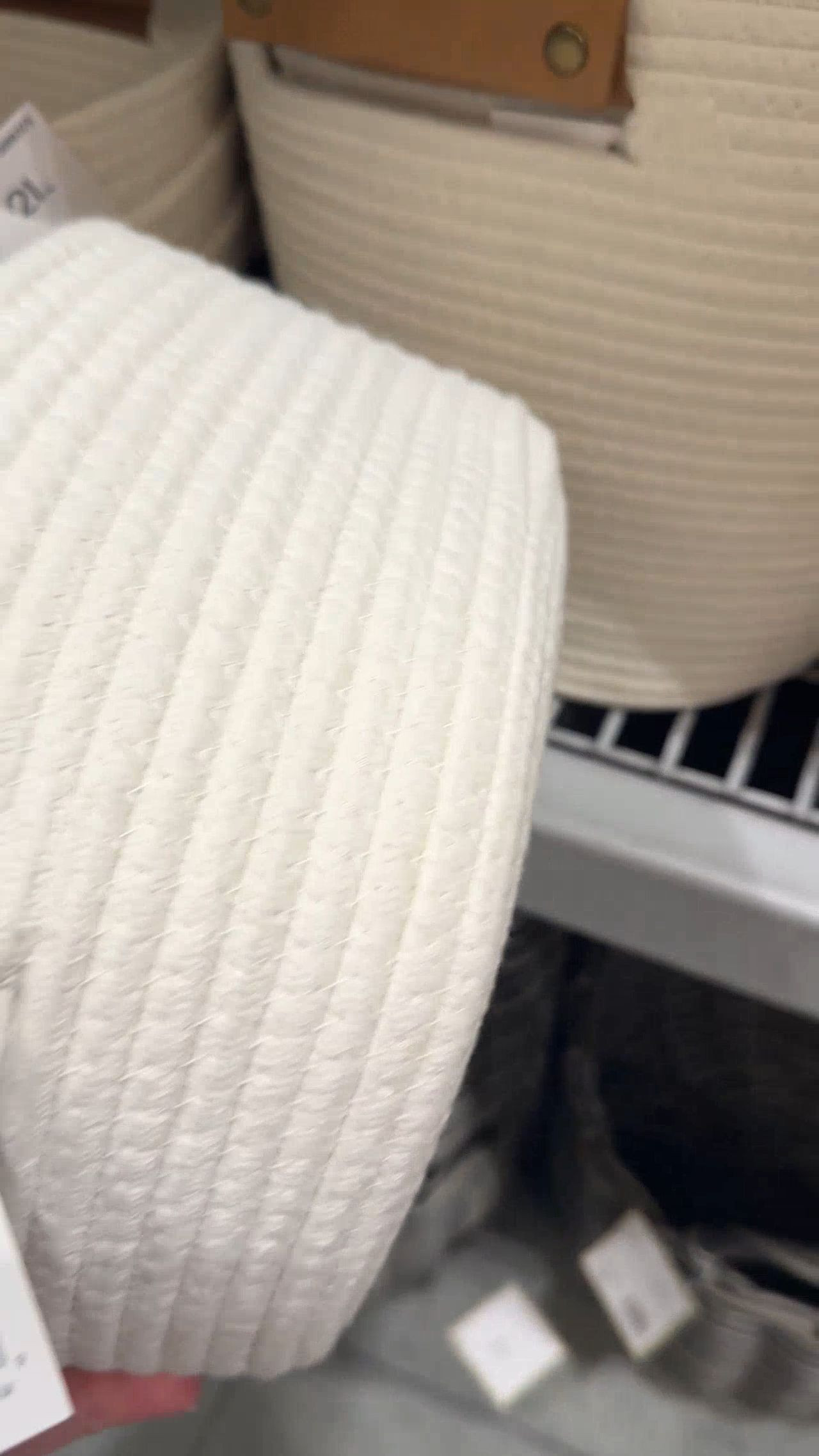 Lowe's has the best storage options! I love the rope basket and the felt baskets 

 #LTKHome #LTKSaleAlert #LTKFindsUnder50