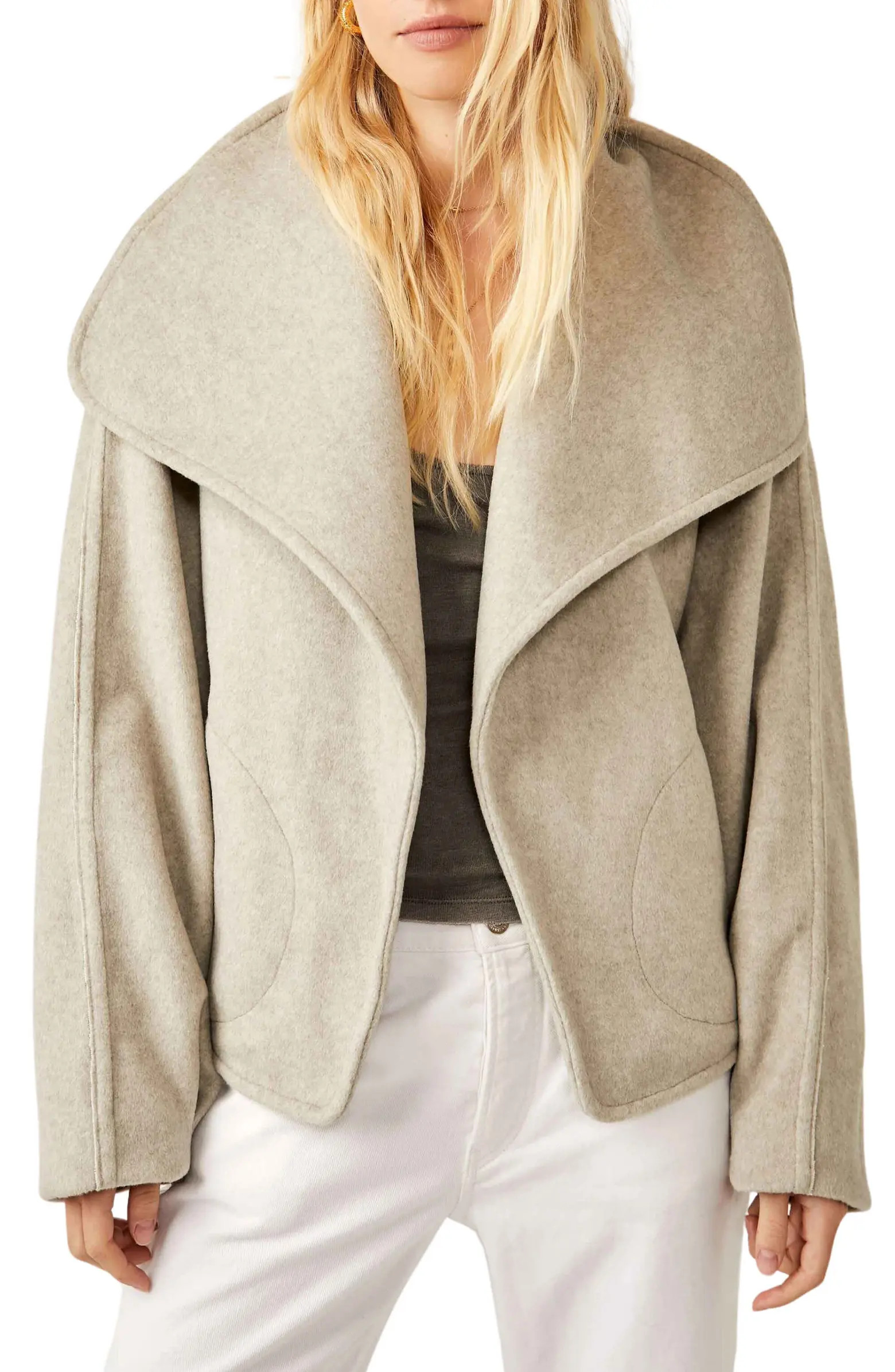 Mina Tie Belt Jacket | Nordstrom