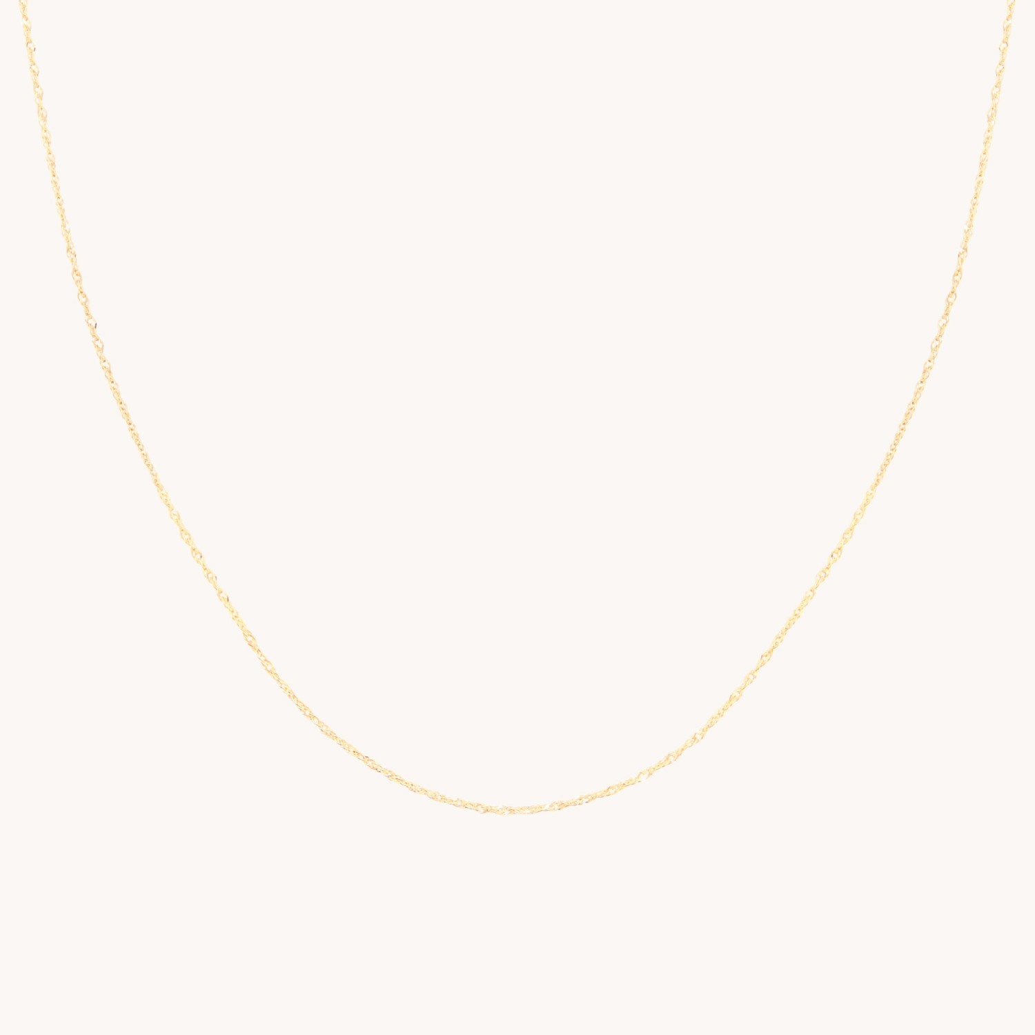 Adjustable Sweet Nothing Chain, Yellow Gold | Catbird