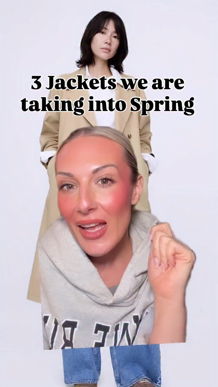 My top 3 jacket picks👇🏻

1. A reimagined trench coat (cropped, fun details, tie waist, etc.)
2. Denim jackets with a twist - loving the darker wash & bomber styles!❤️
3. Bubble hem jackets! Can be worn fully zipped up as a top, very “cool girl”🕶️🤌🏻

#springtrends #springfashıon #budgetfriendly #styleinspo #currentlytrending

#LTKSeasonal #LTKstorytime