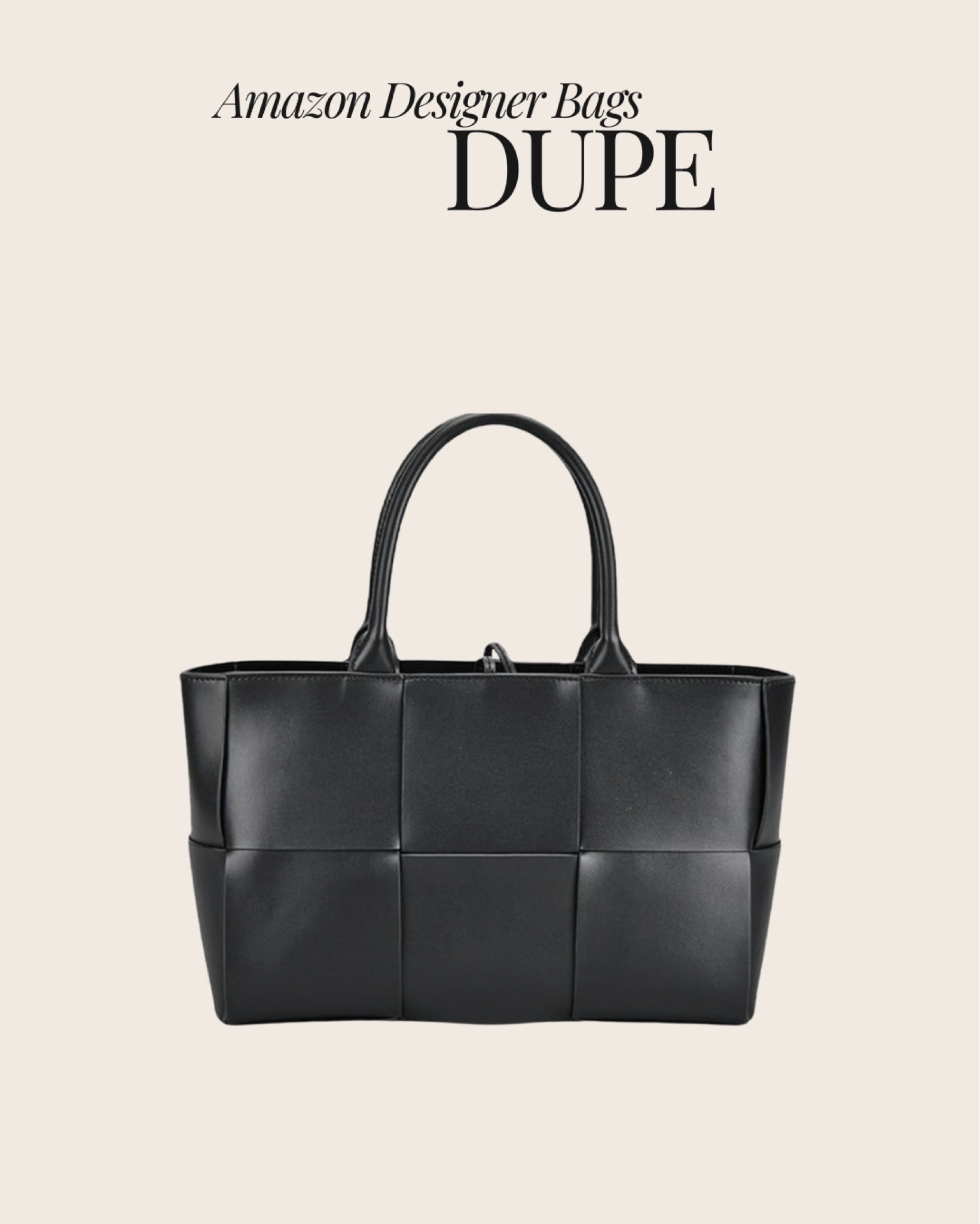 Amazon designer bag dupe

#amazon 

#LTKFindsUnder50 #LTKStyleTip #LTKSaleAlert