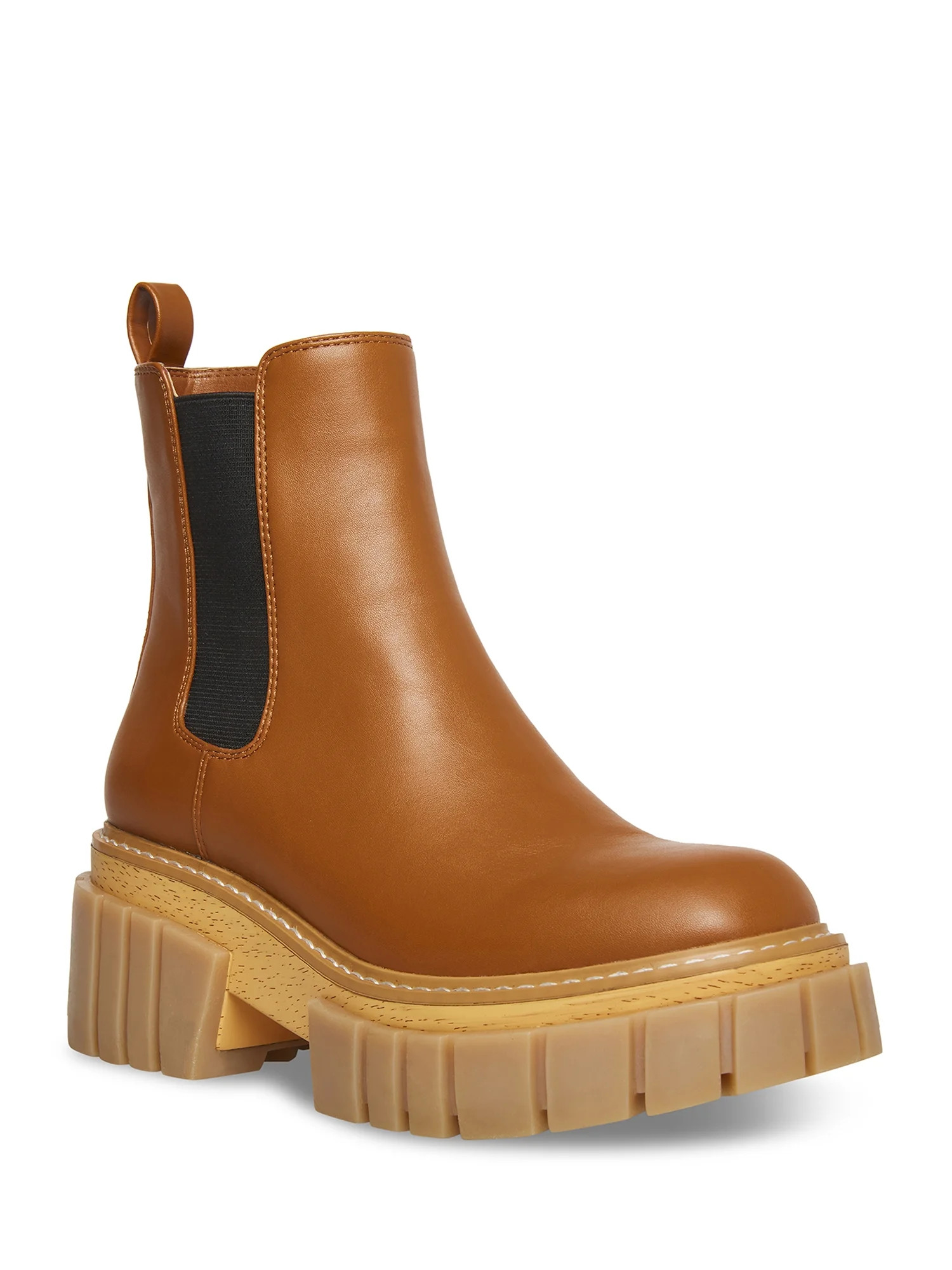 Madden Girl Womens Pheobee Gum Sole Chelsea Boot - Walmart.com | Walmart (US)