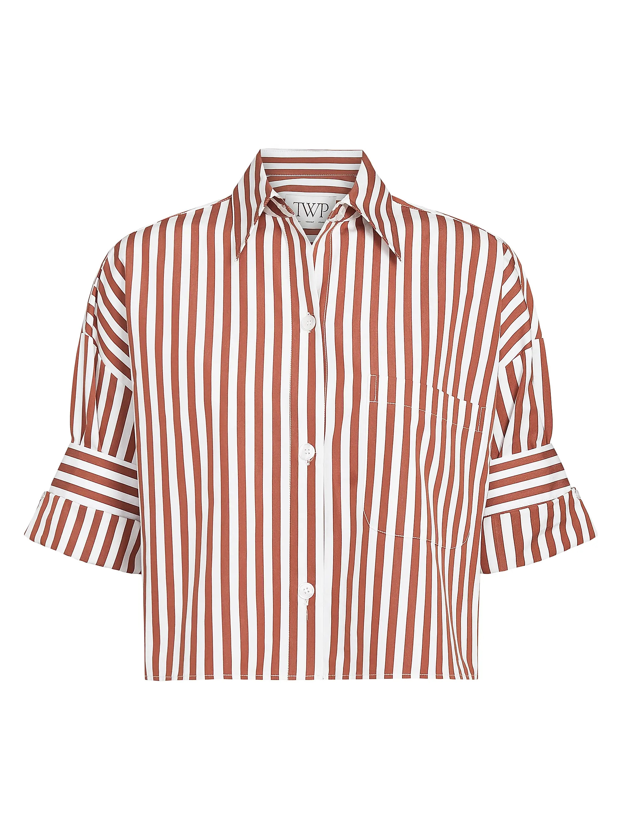 Next Ex Cotton Short-Sleeve Shirt | Saks Fifth Avenue