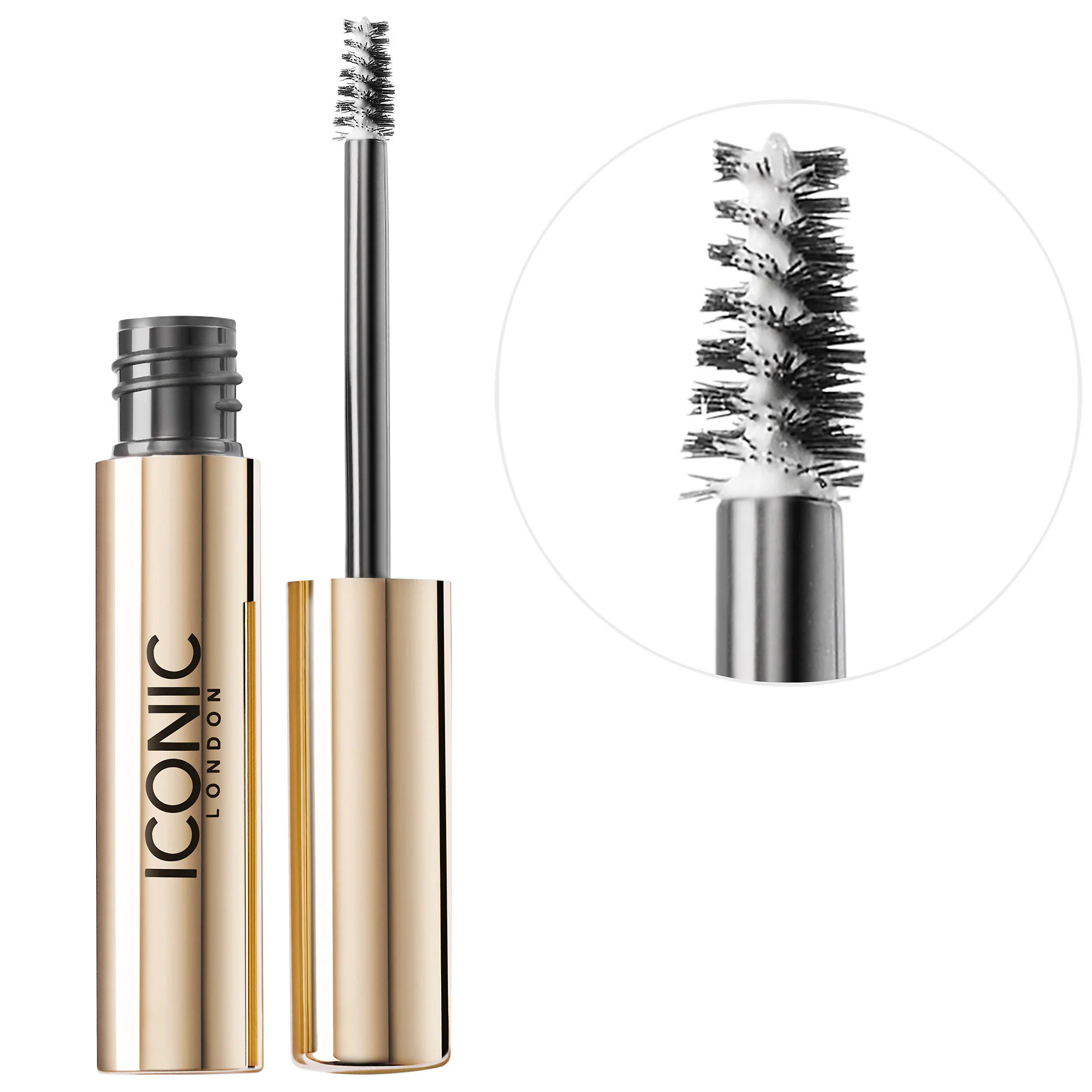 Iconic London Liquid Brow Silk Max Hold Gel Clear 0.1 fl oz / 3 mL | Sephora (US)