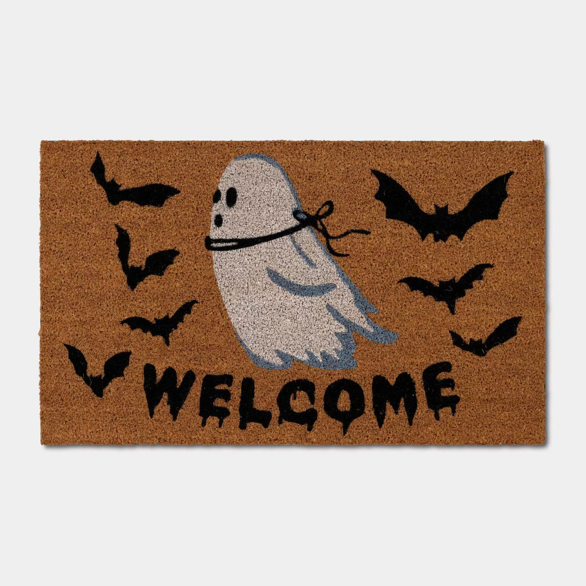 18"x30" Ghost and Bats 'Welcome' Halloween Doormat - Hyde and EEK! Boutique\u2122 | Target