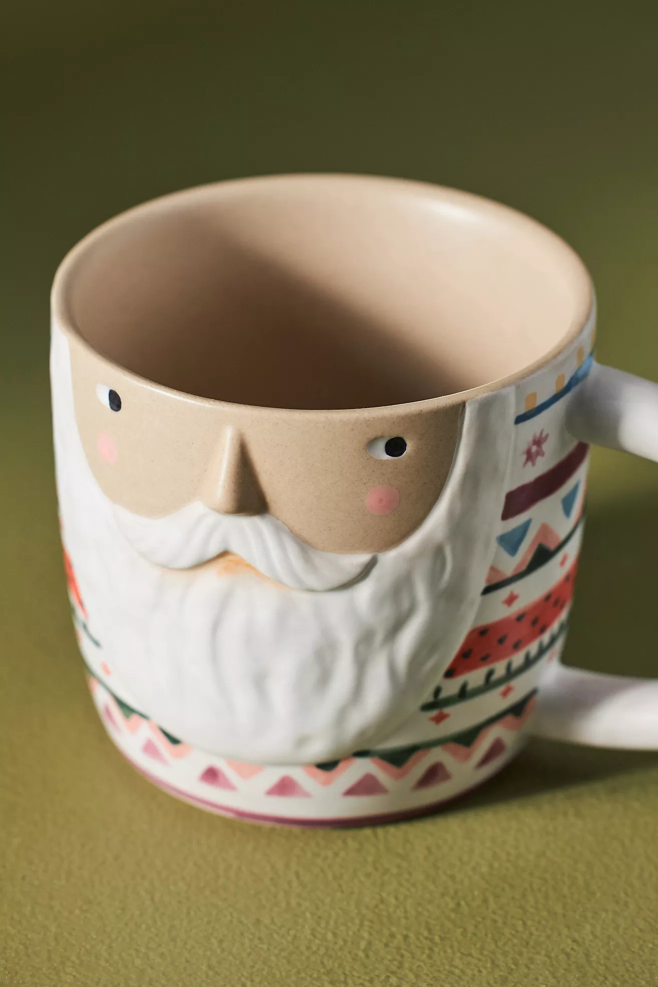 Fotini Tikkou Mr. & Mrs. Claus Mug | Anthropologie (US)