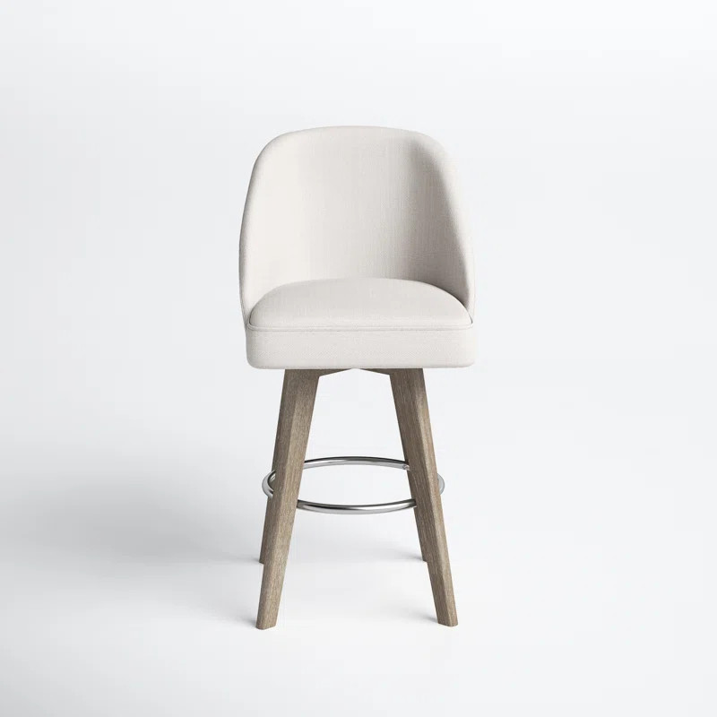 Catron Swivel Upholstered Bar & Counter Stool | Wayfair North America