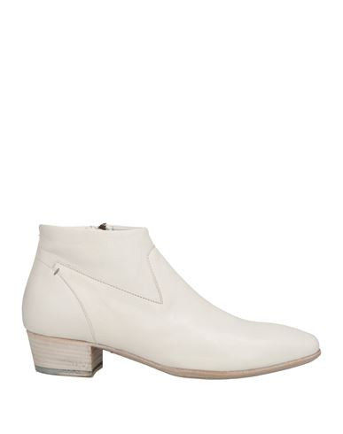 Pantanetti Woman Ankle boots White Size 11.5 Leather | YOOX (US)