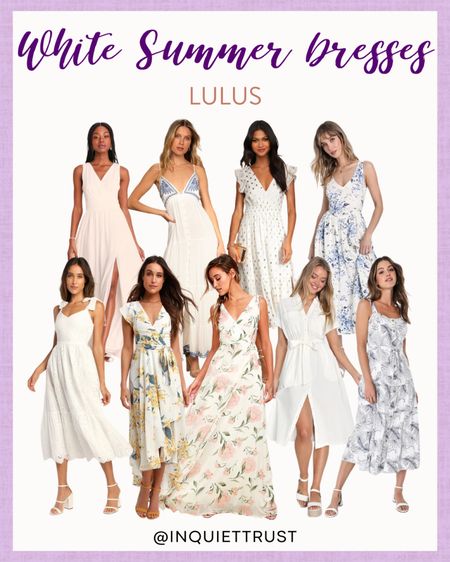 Check out this collection of white/floral midi and maxi dresses you can wear this summer!

#vacationstyle #beachoutfit #outfitinspo #summerlook

#LTKwedding #LTKstyletip #LTKSeasonal