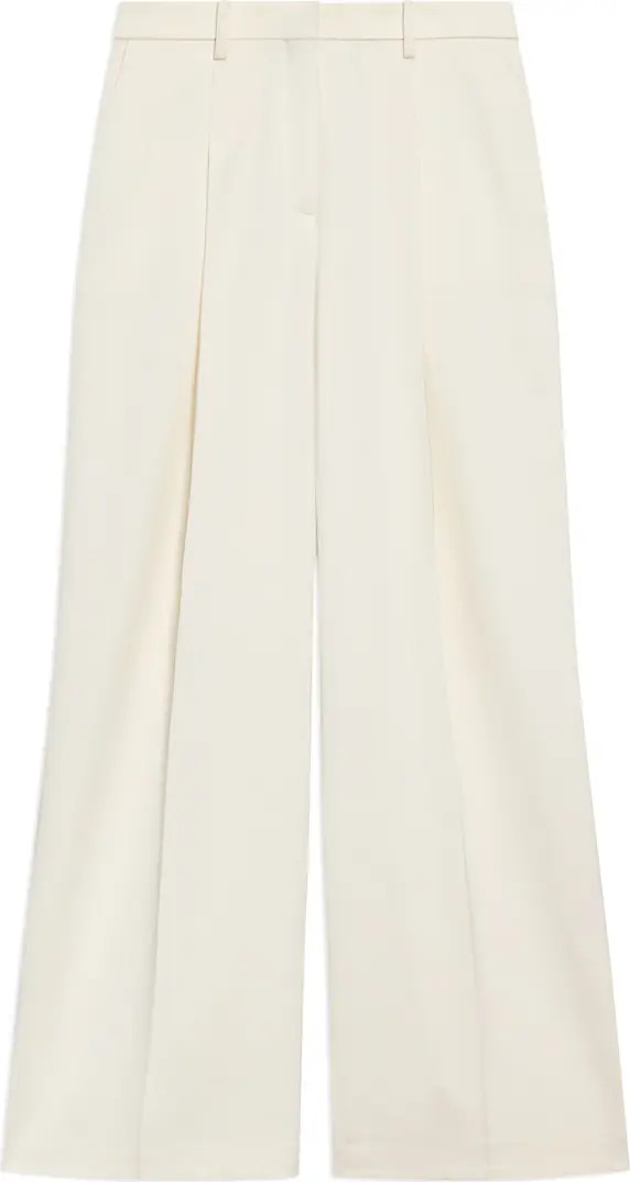 Pleated High Rise Wide Leg Pants | Nordstrom