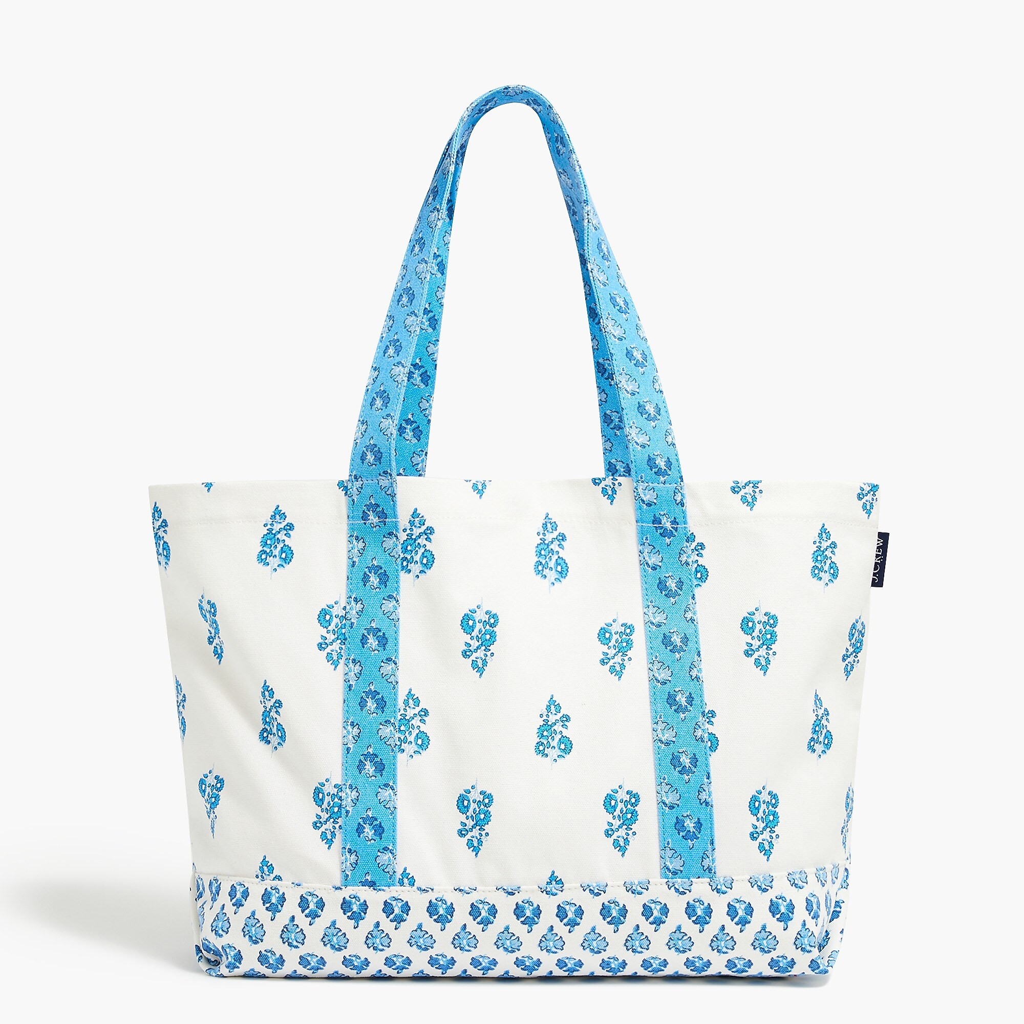 Structured canvas tote bag | J.Crew Factory