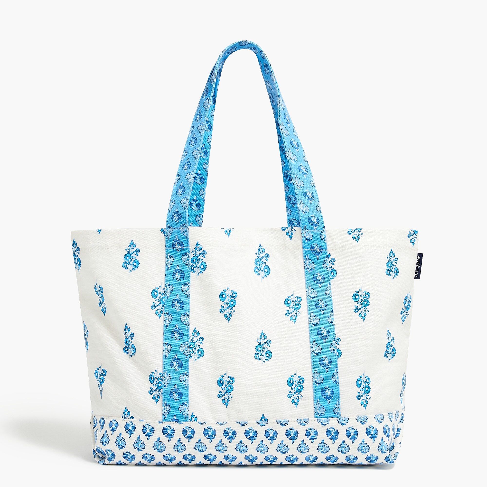 Structured canvas tote bag | J.Crew Factory