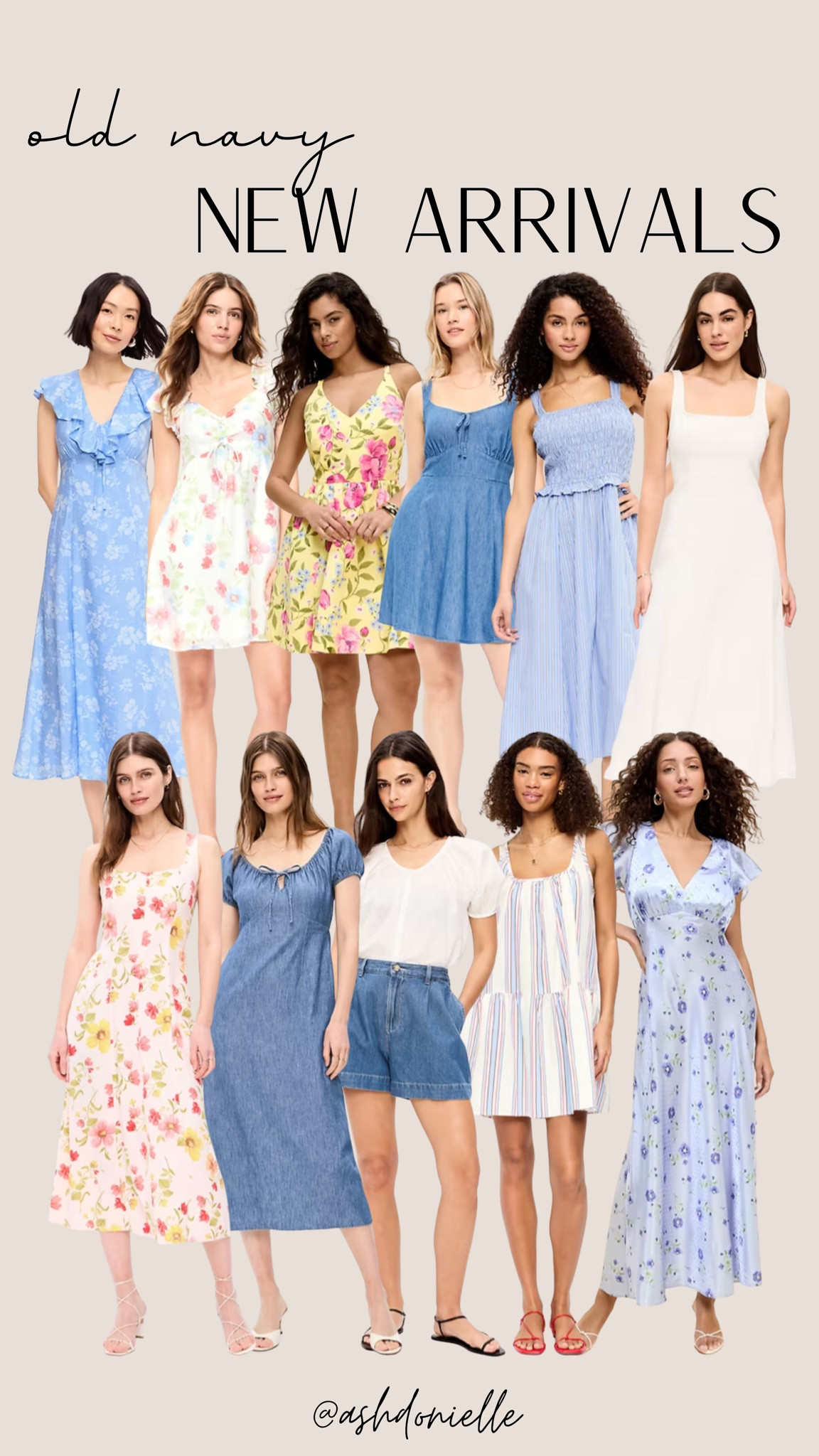 Old navy new arrivals

floral midi dresses
lightweight linen sets
pastel blouses and tops
spring denim outfits
flowy maxi skirts
chic matching sets
lightweight trench coats
white sneakers outfits
woven handbags and sandals

#LTKootd #LTKSaleAlert #LTKSeasonal