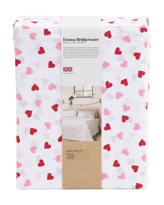 Hearts Sheet Set | TJ Maxx