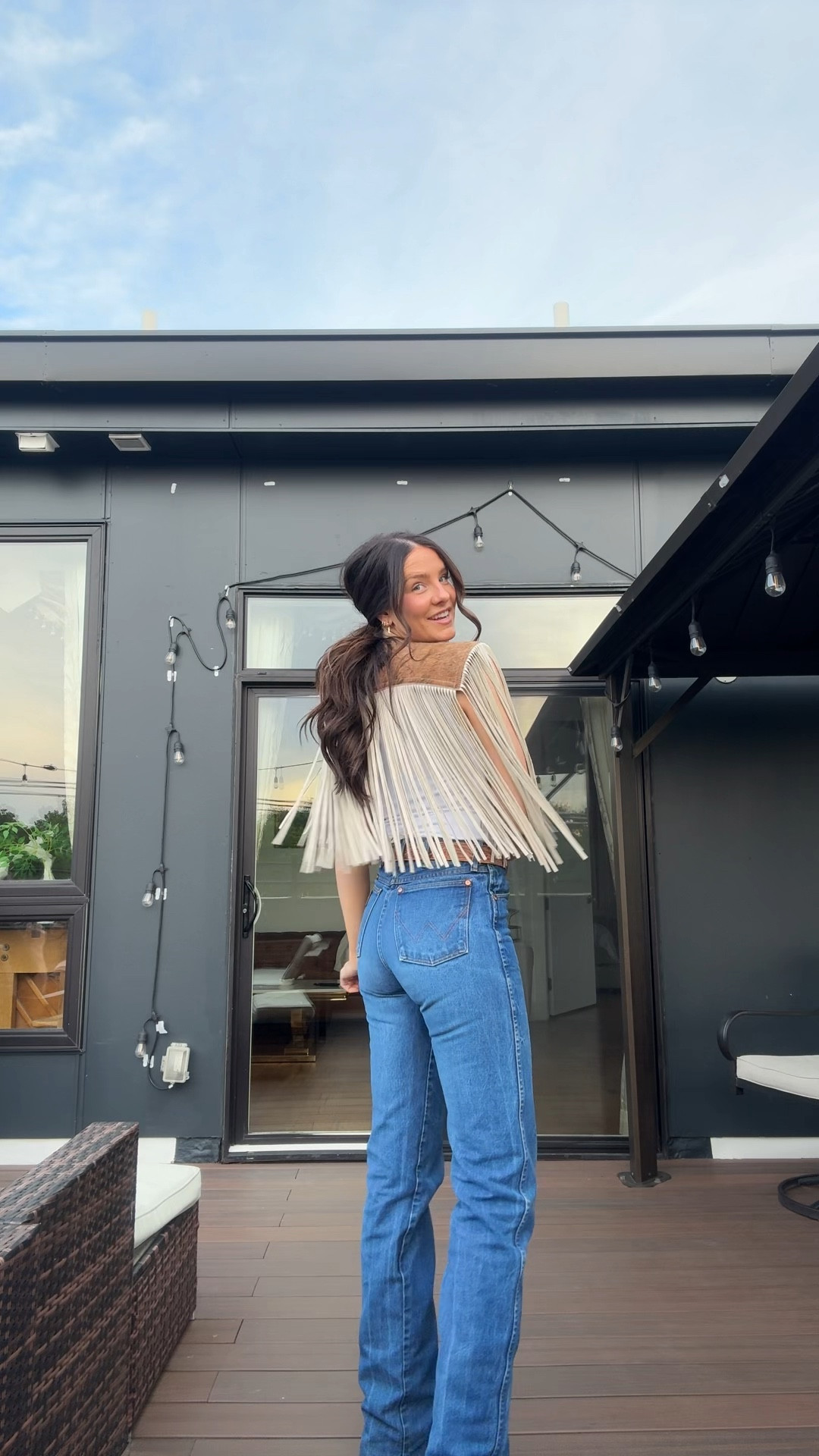 Baby’s got her blue jeans on