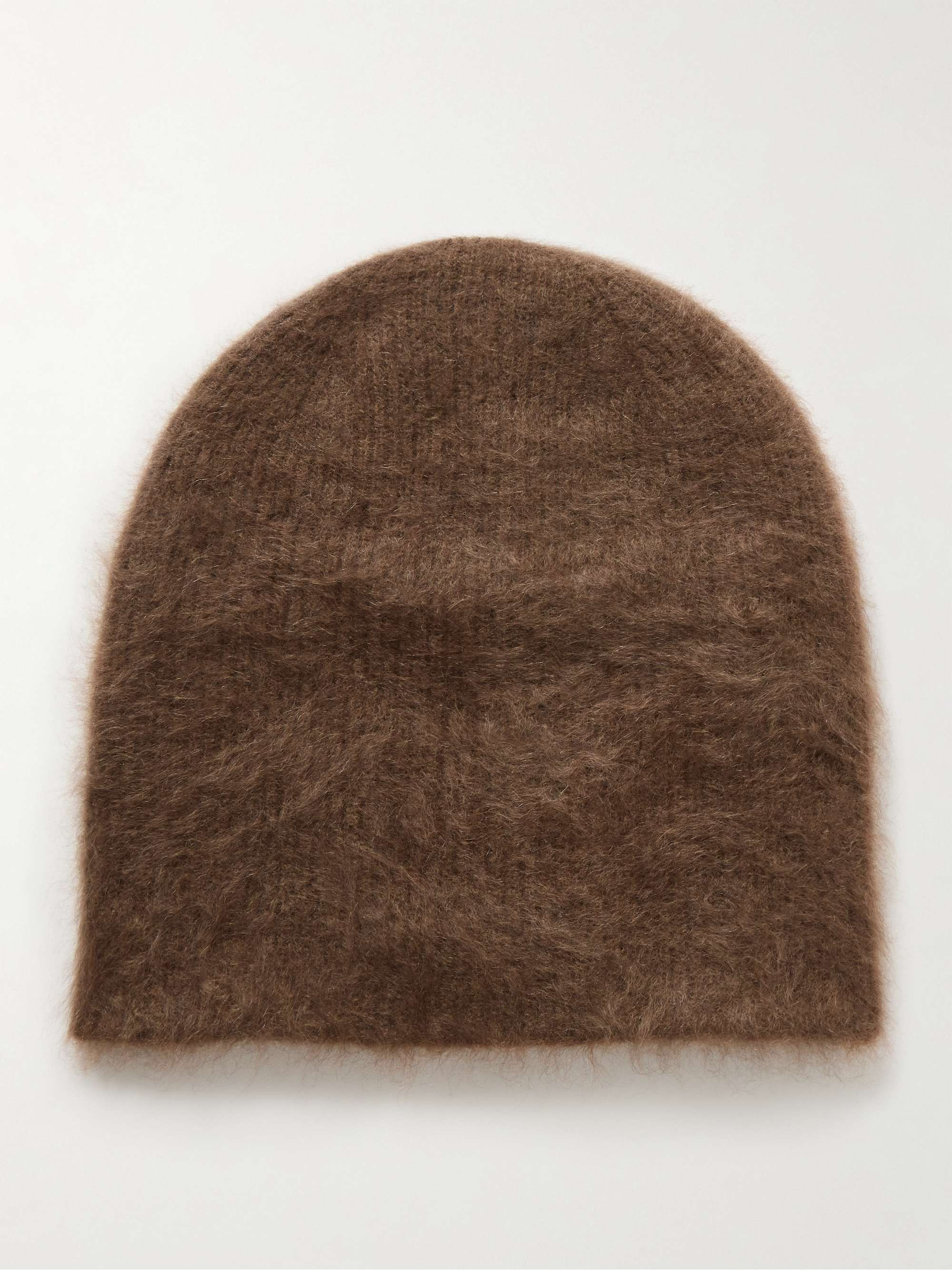Grizzly reversible ribbed brushed-cashmere beanie | NET-A-PORTER (UK & EU)