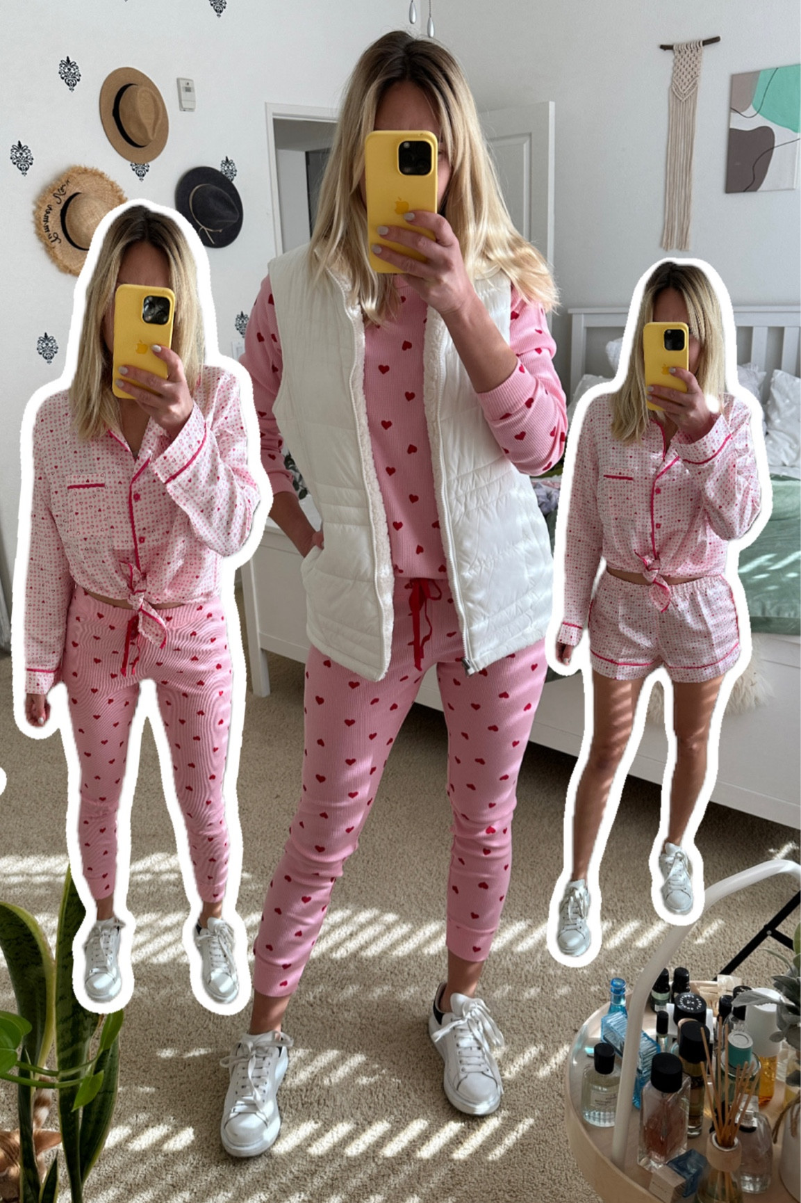 Many variations to wear these pjs ❤️

#LTKhome #LTKFind #LTKSeasonal