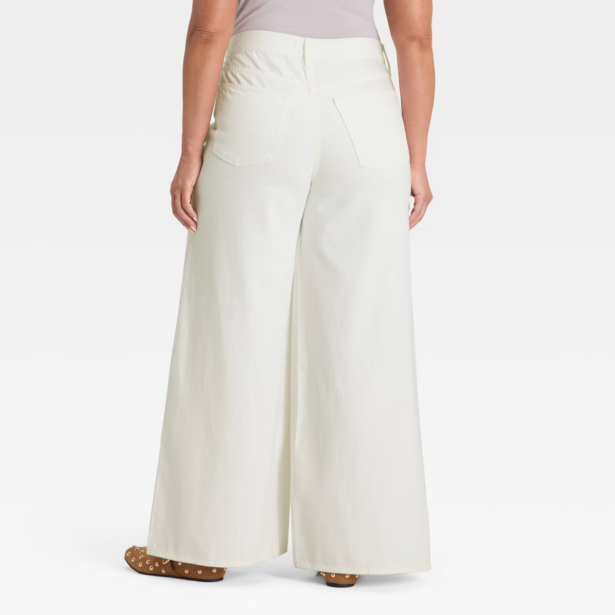Women's Highest-Rise Palazzo Wide Leg Jeans - Universal Thread™ Vintage Light Wash 6 | Target