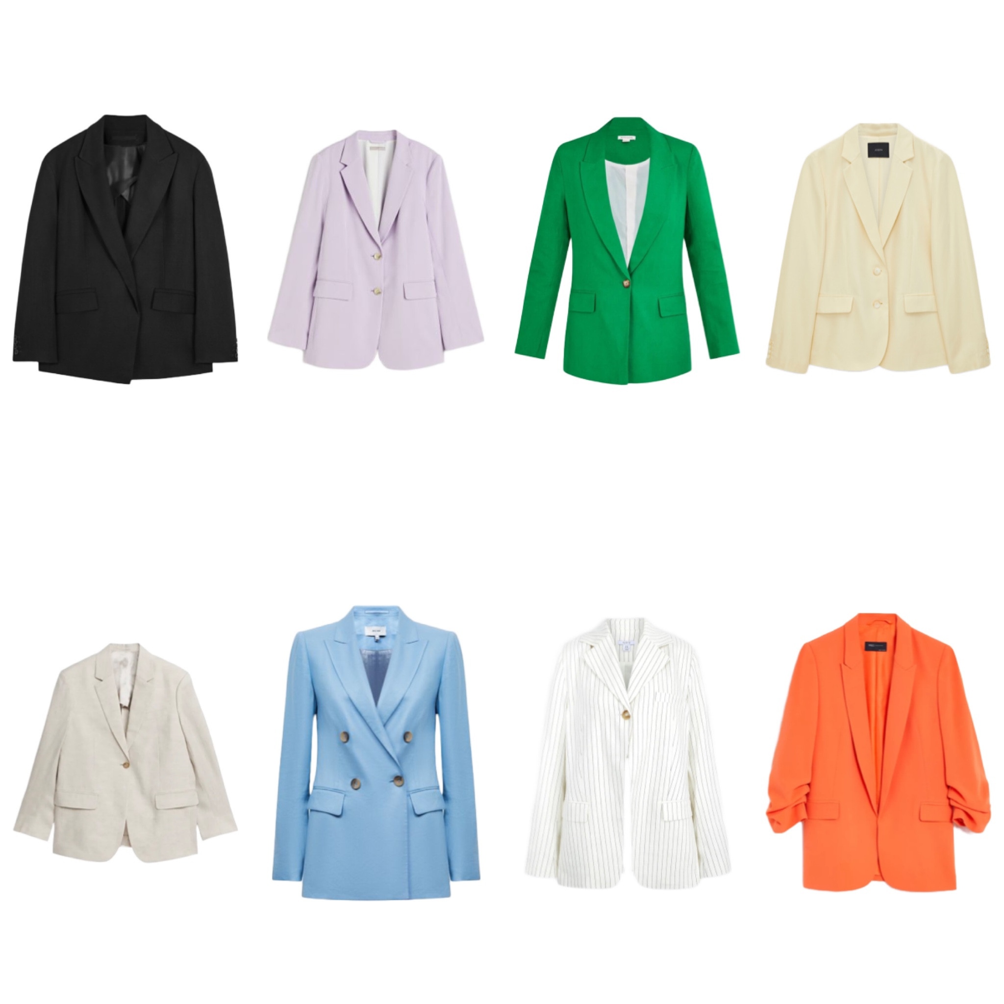 Colourful short suit tailoring 🤍 which colour would you wear? 

#LTKeurope #LTKSeasonal #LTKFind