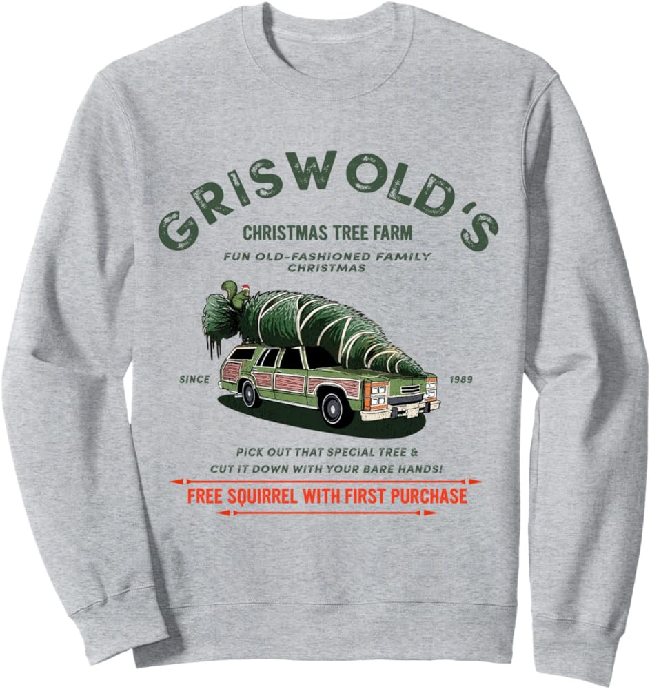 GRISWOLD'S CHRISTMAS PULLOVER Sweatshirt | Amazon (US)