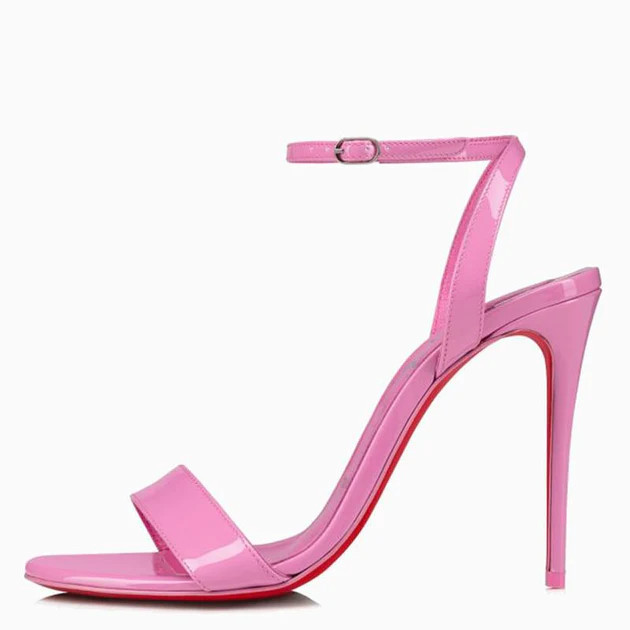 Christian Louboutin Gummy Loubigirl high sandals | Baltini