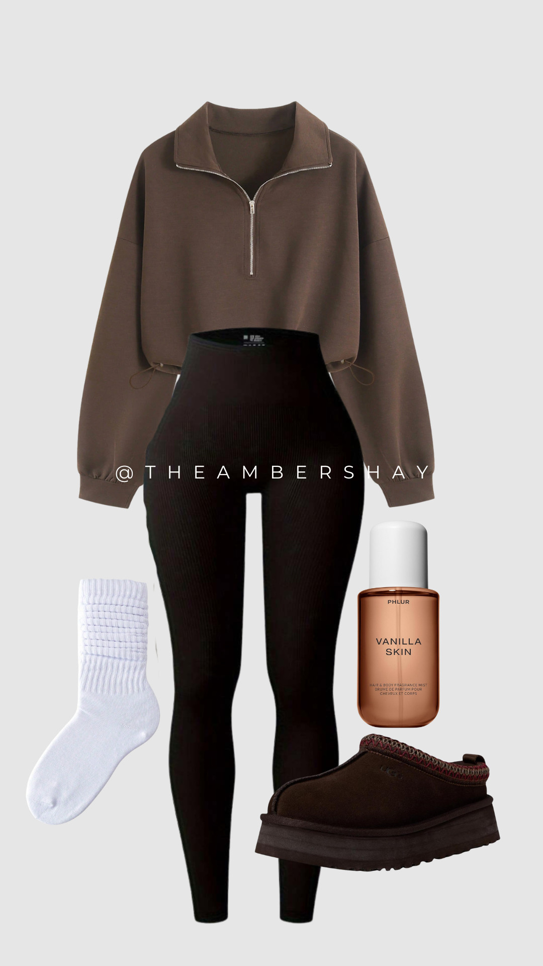 Cozy girl uniform 💅🏽 When comfort meets cute — this SHEIN “Coffee & Books” sweatshirt and ribbed leggings combo is giving effortless off-duty vibes. Styled with classic Tazz II Uggs for that clean, comfy aesthetic ✨ Shop this comfy-chic look on my LTK 🤍 #LTKFinds #LTKFallStyle #LTKfashion #SheinFinds #uggs #OOTDinspo #AthleisureOutfit #ComfyChic #CasualOOTD #FallOutfitIdeas #MinimalStyle #StreetStyleVibes #OutfitInspo #NeutralOutfits #HomebodyStyle 

 #LTKCyberWeek #LTKActive #LTKStyleTip