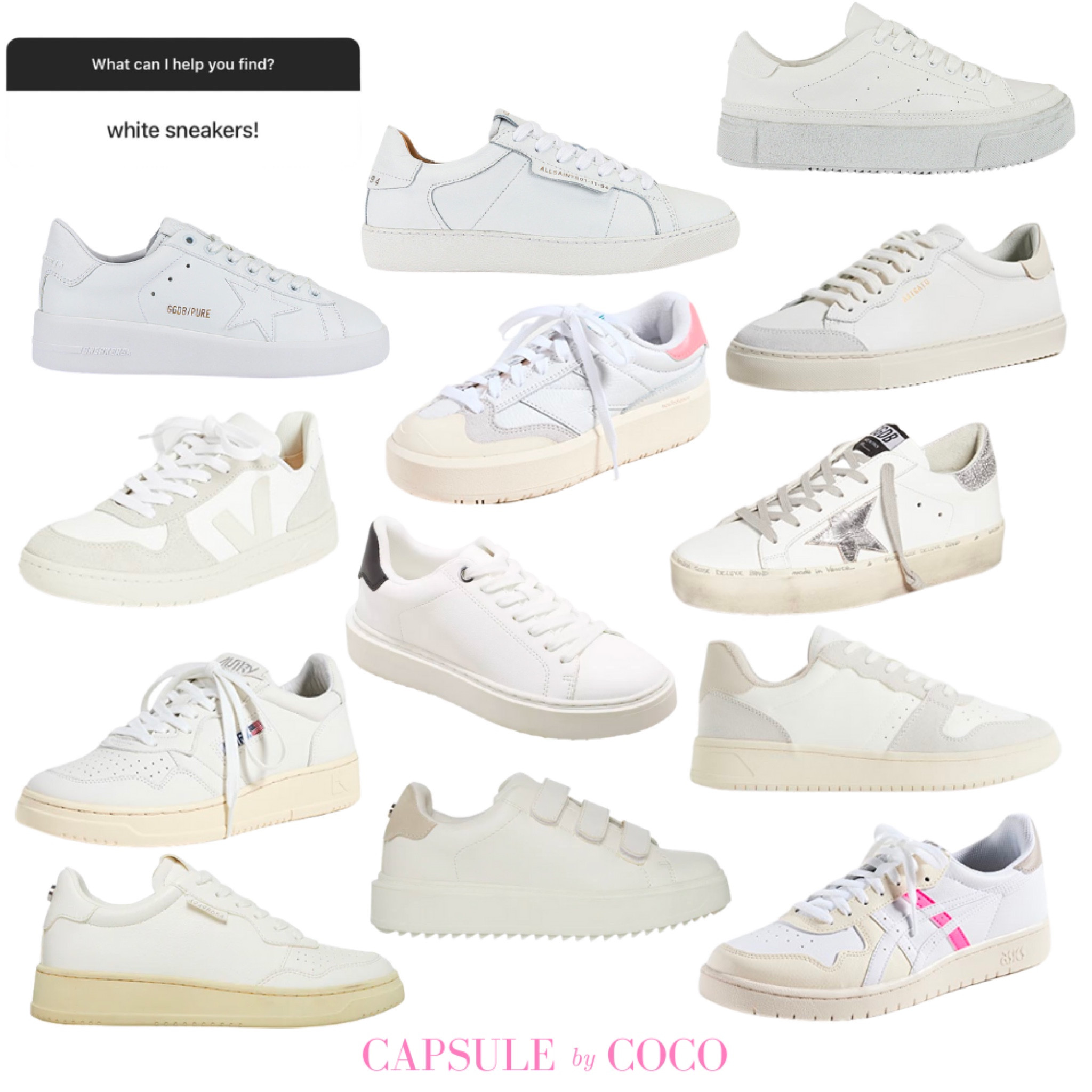 REQUEST: WHITE SNEAKERS 🤍