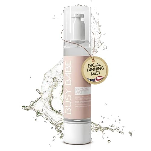 Bronzing Facial Tanning Mist - Face Tanner Spray For A Natural, Non-comedogenic Tan - Daily Self ... | Amazon (US)