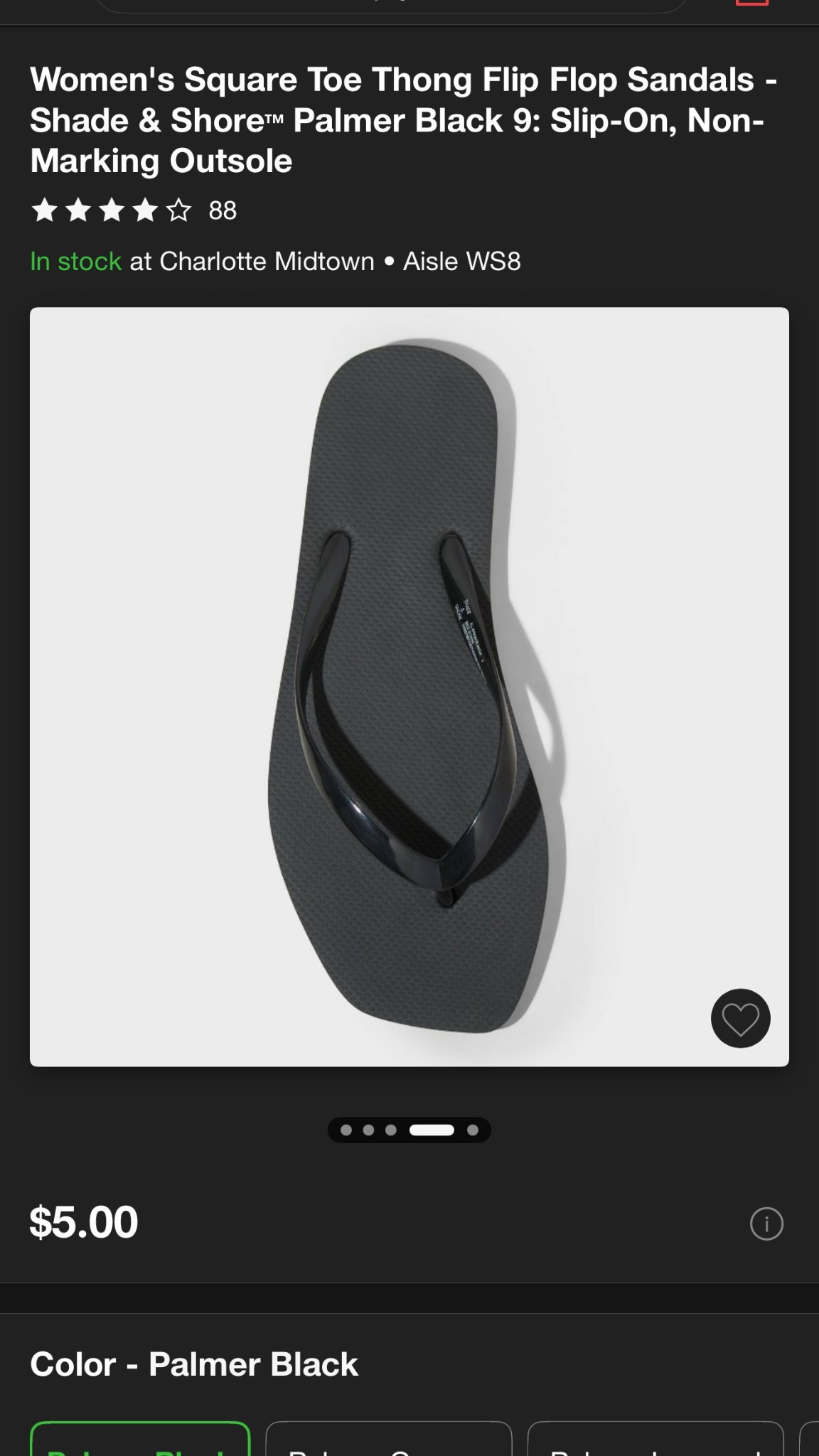 $1 Flip Flops! 

#LTKFindsUnder50 #LTKStyleTip #LTKSaleAlert