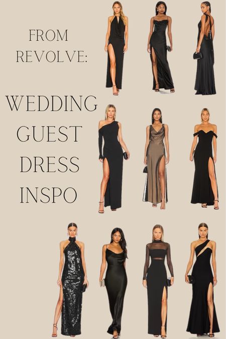 Planning to attend a wedding? Here are some of my favorite wedding guest dress options from Revolve. 

I have a wedding coming up in February to attend too and I’m going with the classic black or brown long dress. I love the styles on revolve and the quality is always great! #weddingguestdress #weddingguest 

#LTKstyletip #LTKwedding