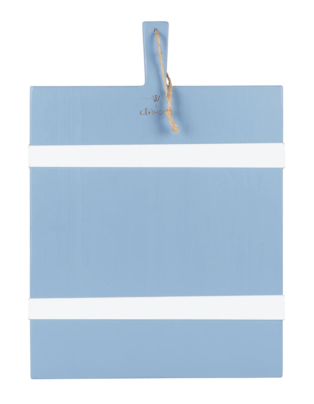 Caitlin Wilson French Blue/White Rectangle Mod Charcuterie Board, Medium | etúHOME