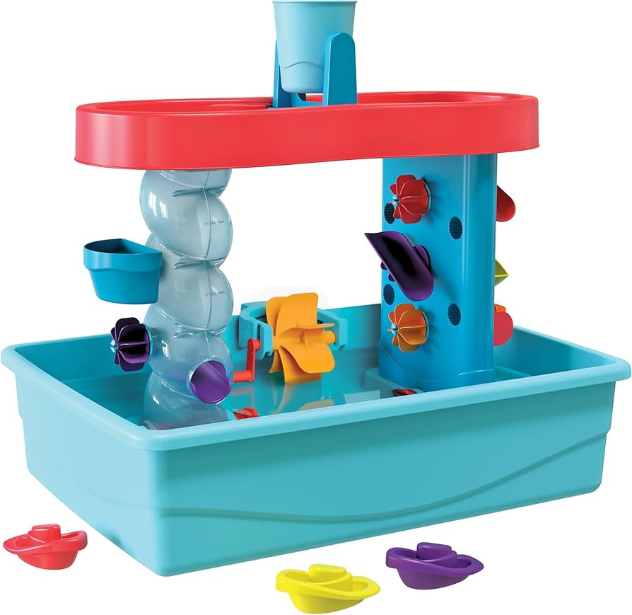 Chuckle & Roar - Tabletop Water Table - Outdoor Fun for Preschoolers - Toys and Splash Tools Incl... | Amazon (US)