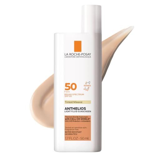 La Roche Posay Anthelios 50 Mineral Tinted Ultra Light Sunscreen Fluid 50ml/1.7oz | Amazon (US)