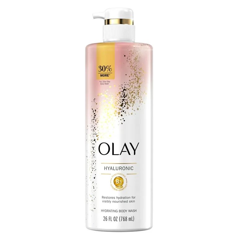 Olay Cleansing & Nourishing Women's Body Wash, Vitamin B3 & Hyaluronic Acid, All Skin Types, 26 f... | Walmart (US)