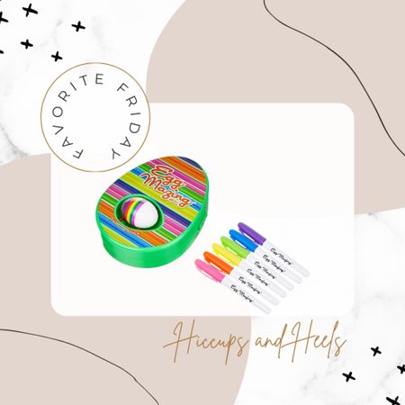 Favorite 🤍 Friday: With Easter only a few weeks away we had to order this eco friendly + mess free egg decorating kit that is perfect for toddlers + big kids. The unique spinning action helps create endless designs, is non-toxic, quick drying + with easy clean up! Grab yours today on sale.

#LTKSeasonal #LTKfamily #LTKkids