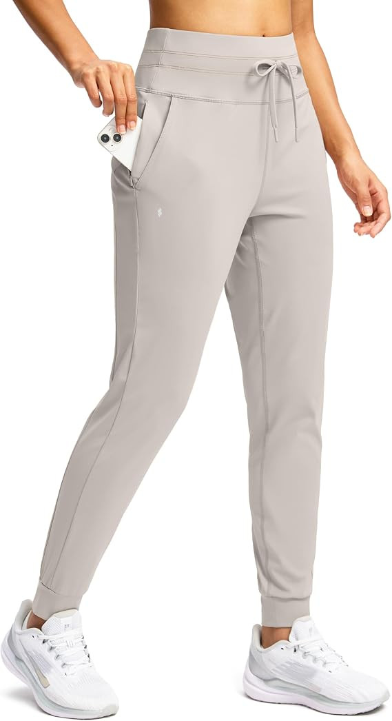 Soothfeel Womens Joggers with Zipper Pockets High Waisted Sweatpants Athletic Leggings Pants for ... | Amazon (US)
