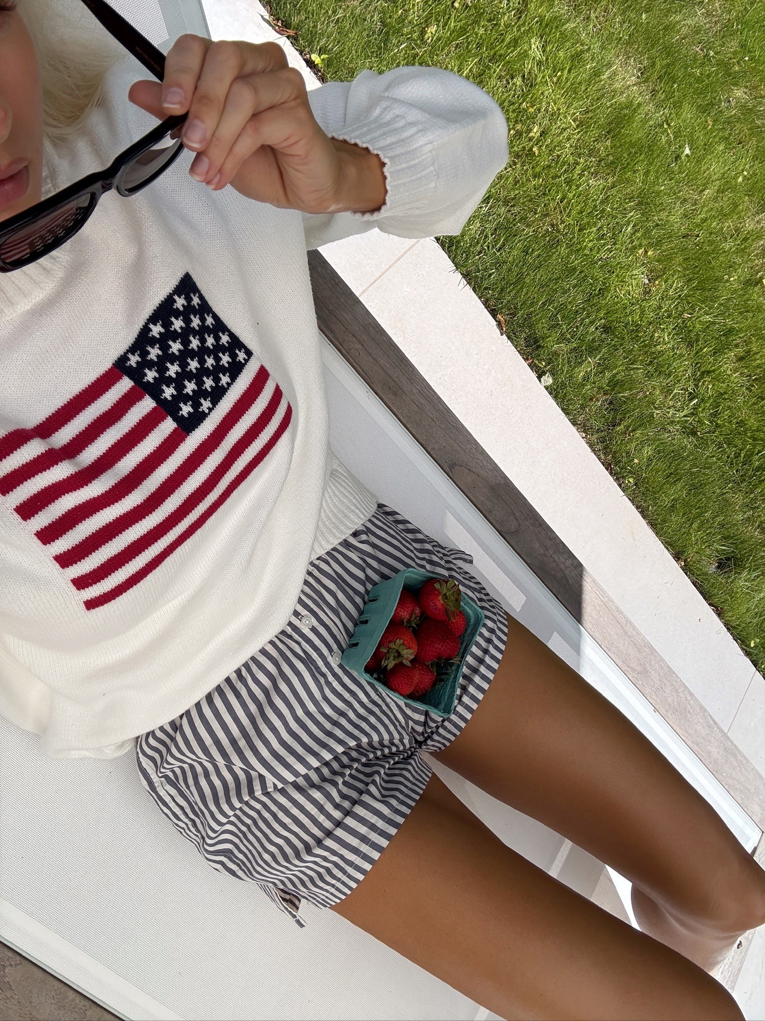 Linking similar sweaters & shorts, code KATHLEEN20 for discount on sunnies! #kathleenpost

#LTKSeasonal #LTKootd