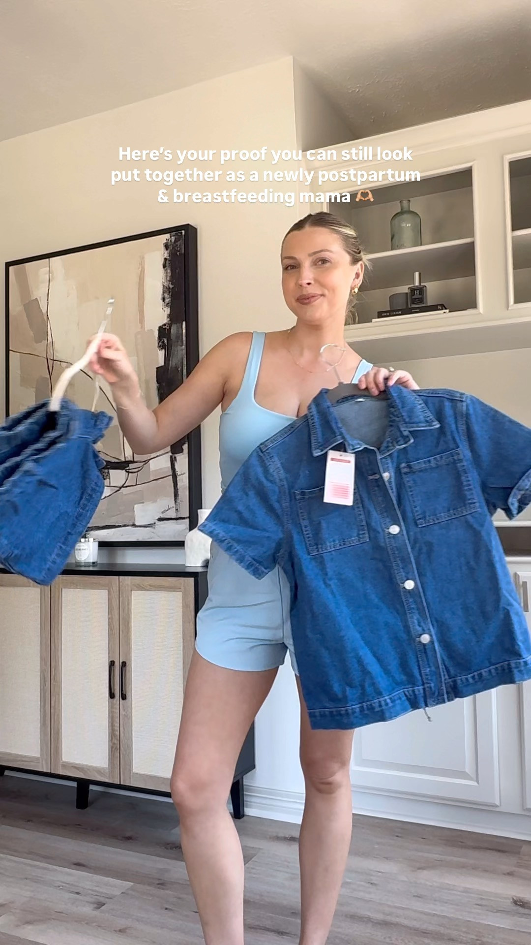 Matching denim set perfect for summer! Wearing M  

 

#LTKFindsUnder50 #LTKFindsUnder100