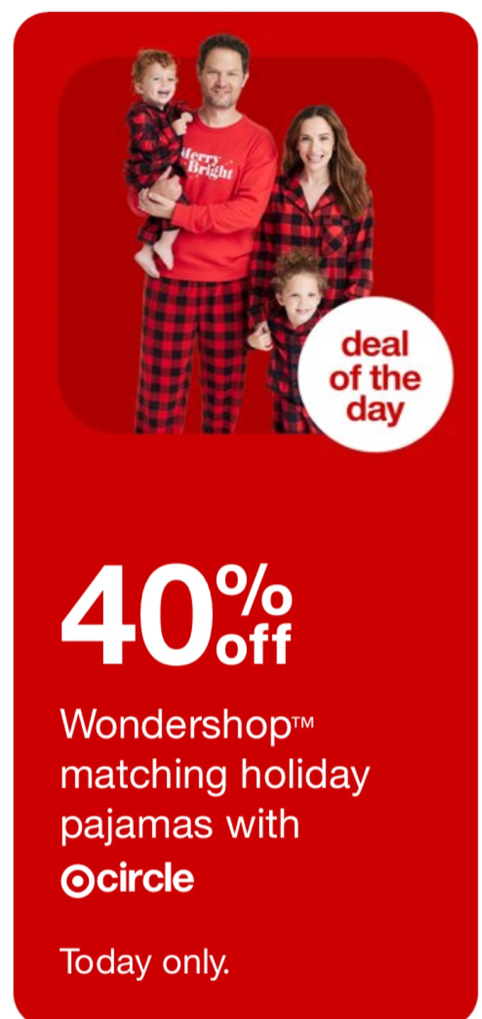 Deal of the day! Hurry and grab your family matching pajamas while you still have time! 40% Off! 

#LTKHoliday #LTKSeasonal #LTKHolidaySale